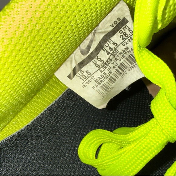 Size 10.5 - Nike Air Force 1 '07 LV8 UV Cyber, AJ9505-300, Clean, No Box, Good - Picture 8 of 10